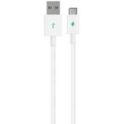 Naqil Ttec Type C 2.0 Charge/data Cable White  / 2DK12B