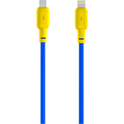 Cable Celius Type-C to Lightning Yellow / Blue / GP-UCN001
