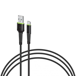 Intaleo USB to Type-C Cable 0.2m Black
