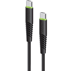 Intaleo Type-C to Type-C Cable 60W Cable 0.2m Black
