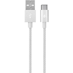 TTEC Type-C 2.0 Charge/Data Cable Silver / 2DK18G