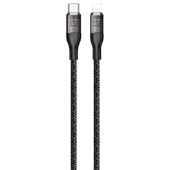 DUDAO Type-C to Lightning Cable 1 м 30W Grey