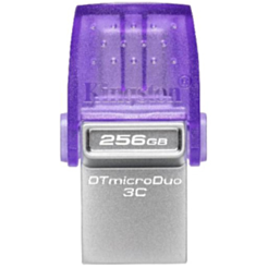 Kingston 256 GB Datatraveler Microduo 3C 200Mb/s Dual USB-A + USB-C DTDUO3CG3/256GB-N