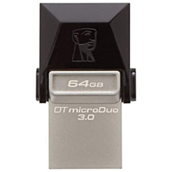 Kingston 64 GB DT Microduo USB 3.0 + MicroUSB (ANDROID/OTG) DTDUO3/64GB-N