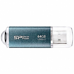 Silicon Power Marvel M01 64 GB Flash Drive Blue SP064GBUF3M01V1B-N