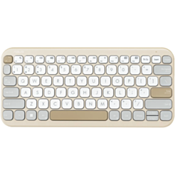 Keyboard ASUS KW100 Marshmallow Oat Milk / 90XB0880-BKB040