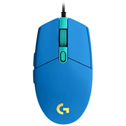 Gaming Mouse Logitech G203 Lightsync Blue USB