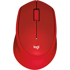 Mouse Logitech M330 Silent Red