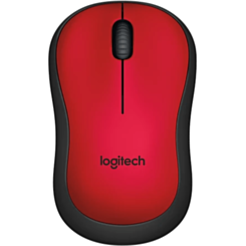 Mouse Logitech M220 Silent Red