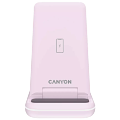Canyon Wireless Charger 3in1 Pink / CNS-WCS304IP 