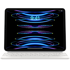 Magic Keyboard for iPad Pro 11 3 Gen/ iPad Air 5gen White MJQJ3RS/A