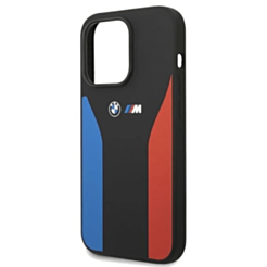 Защитный чехол BMW M Silicone Case iPhone 15 Pro Max - Black / BMHCP15X22SCSK