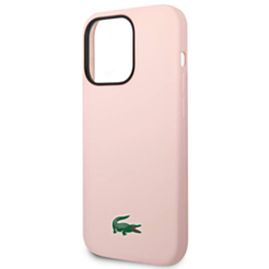 Qoruyucu örtük Lacoste MagSafe Silicone iPhone 15 Pro Max - Pink / LCHMP15XSLOI