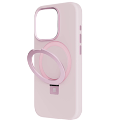 Защитный чехол Levelo Iris Pro Liquide Silicone Case iPhone 15 Pro Max - Pink / LVLIPS15PMPK