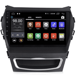 Android Car Monitor King Cool T18 2/32 GB DSP & Carplay for Hyundai Santa Fe 2013-2017