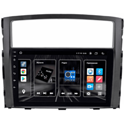 Android Car Monitor King Cool T18 2/32 GB DSP & Carplay for Mitsubishi Pajero 2006-2010 (Rockford)