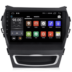 Android Car Monitor King Cool T18 3/32 GB DSP & Carplay For Hyundai Santa Fe 2013-2017 (Amplifier)