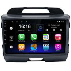 Android Car Monitor King Cool T18 4/64 GB DSP & Carplay For Kia Sportage 2012