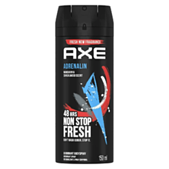 Дезодорант спрей Axe Adrenalin 48h Non Stop Fresh 150 ML 6001087364652