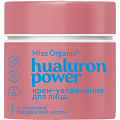 Крем для лица Miss Organic Hyaluron Power Cream увлажняющий 45 мл 4630234041768