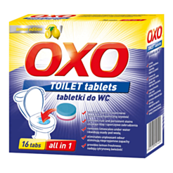 Таблетки для унитаза Oxo Лимон 16 шт 5902230501409
