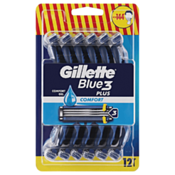 Набор станков для бритья Gillette Blue 3 Plus Comfort 12 шт 8700216148092
