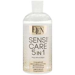 Мицеллярная вода для лица Elen Cosmetics Sensitive Care 5в1 500 ML 4820185222204