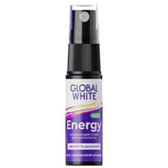 Спрей для полости рта Global White Energy со вкусом корицы 15мл 4605370031300
