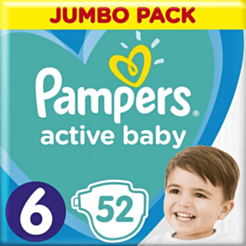 Подгузник Pampers Jumbo Pack S6 Extra Large 8001090948533