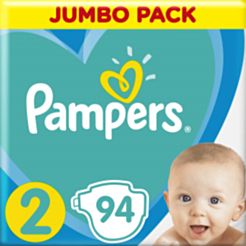 Uşaq Bezi Pampers Jumbo Pack S2 Mini 94 əd 8001090948137