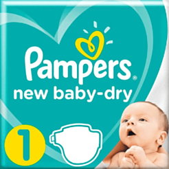 Uşaq Bezi Pampers New Baby Dry S1 Newborn 21 əd 8006540390405