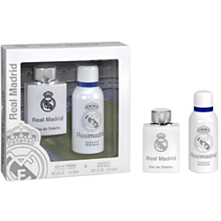 Oğlan üçün dəst Air-Val Real Madrid parfüm və deo sprey 663350054293