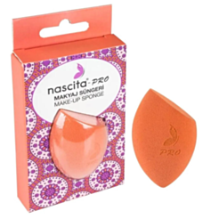 Губка для макияжа Nascita Carton Box Orange 1 шт 8680742430802