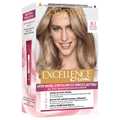 L'Oreal Excellence краска для волос 8.1 3600523781171
