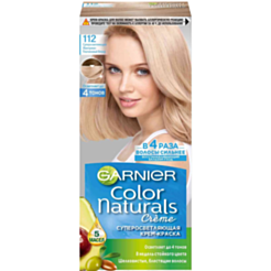 Краска для волос Garnier Color Naturals Жемчужно-Платиновый блонд 112 3600542422512