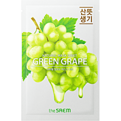 Üz maskası The Saem Green Grape 21 ml 8806164160459