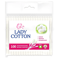 Pambıq çubuqları Lady Cotton paketdə 100 ədəd 4820048487351