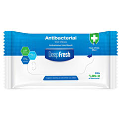 Nəm salfet Deep Fresh antibakterial 15 ədəd 8681554613254