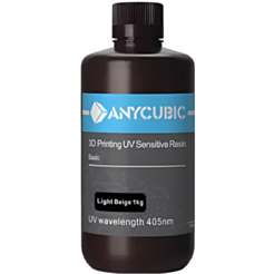 Anycubic Colored UV Resin Light Beige 1L SPTLB-103C-N