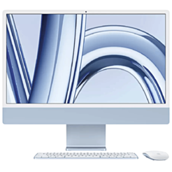 Моноблок Apple iMac 24 MQRR3RU/A Blue