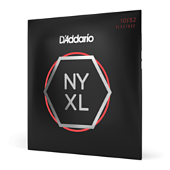 D-Addario NYXL1052 NYXL Nickel Wound 10-52 Light Top/Heavy