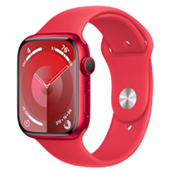 Apple Watch 9 45 mm W/(PRODUCT)RED Sport Band S/M MRXJ3QI/A	