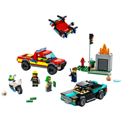 LEGO City Fire Rescue & Police Chase / 60319