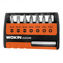 Набор бит  Wokin W212108 8 шт
