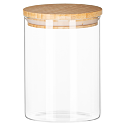Ardesto Saxlama qabı Round Glass Bamboo AR1354BLR 