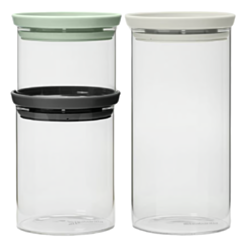 Brabantia Jar Sets Round набор контейнеров 3PCS 100550