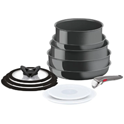 Набор сковород и кастрюль TEFAL Ingenio Ceramic Renew 11 предметов 2100129672