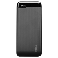 Power Bank Ttec PowerSlim LCD PD 20000 мАч 20W with USB-C Input/Output Black / 2BB186S