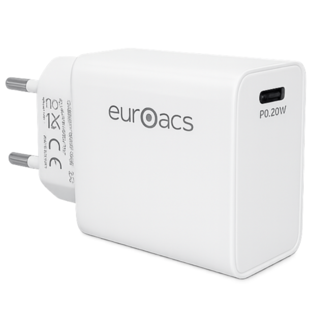 Adapter Euroacs PD 20W USB Type-C EU-MG357 ACHRHM841042