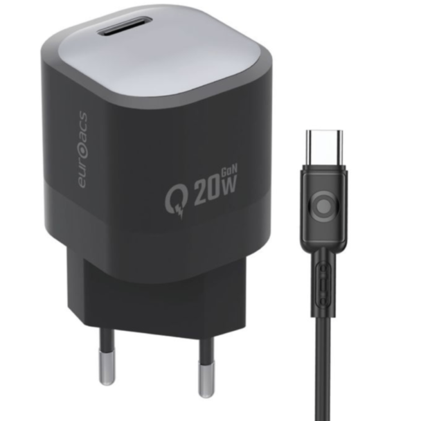 Адаптер Euroacs PD 20W USB Type-C EU-MQ709 ACHRHM844313